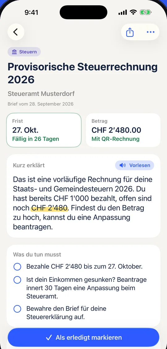 In einfacher Sprache